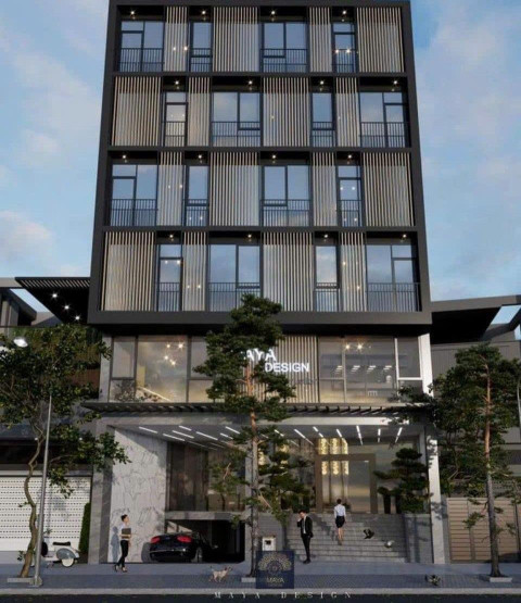 Building mặt phố trung tâm Ba Đình, sổ hồng 436m2, mặt tiền 10,5m, 9  tầng, 2 hầm, thu về 10 tỷ/năm