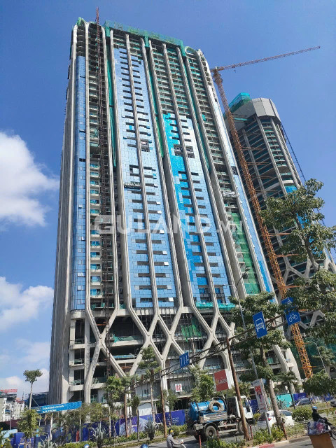 Bán cắt lỗ 400 tr  căn hộ 2 ngủ diên tích 60M  tòa nhà DOJI Lê Hồng Phong