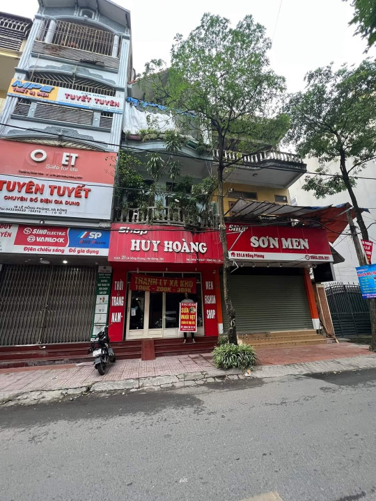 VỠ NỢ CẦN BÁN NHÀ  MẶT PHỐ LÊ HỒNG PHONG TRUNG TÂM HÀ ĐÔNG - KINH DOANH SẦM UẤT - VỈA HÈ RỘNG GIÁ TỐT