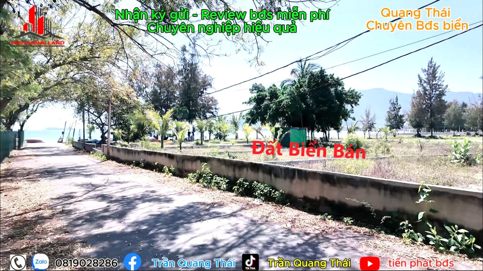 Đất biển dốc lết vị trí đẹp giá rẻ. Ninh Hòa Khánh Hòa.