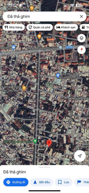Đất Khu8 Phú Hoà-TP.TDM 1/lê hồng phong đường oto ngang 7,2m đẹp vị trí trung tâm gần trường chợ hiếm giá êm