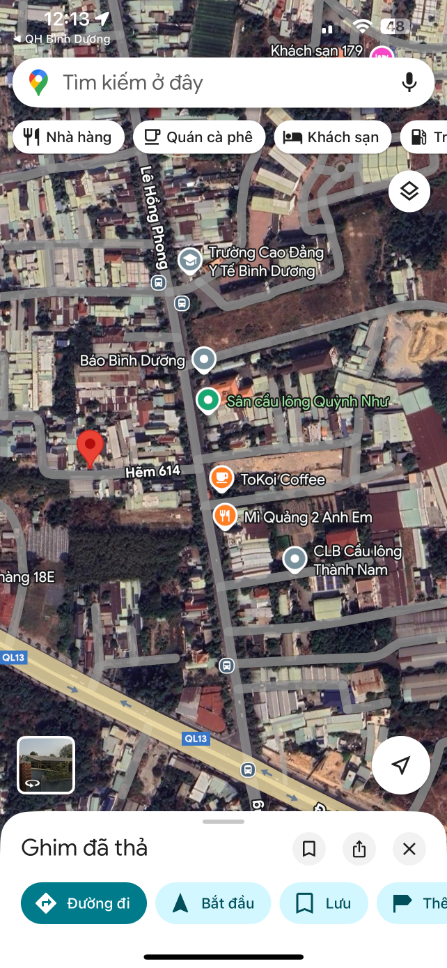 Đất Khu 7 Phú Hoà (phường Phú Lợi-TP.HCM) Mt hẻm 614 Lê Hồng Phong nhựa 5m thông đối diện CĐ Y Tế,Báo Bình Dương vị trí trung tâm đẹp giá phù hợp xây biệt thự,nhà nghỉ...