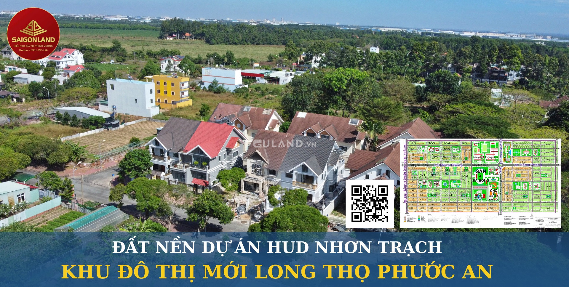 Saigonland Nhơn Trạch - Mua Nhanh, Bán Nhanh đất nền dự án Hud - XDHN - Ecosun - Thành Hưng Nhơn Trạch
