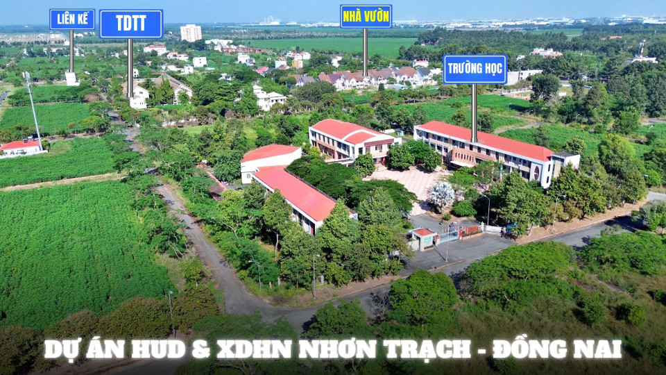 Cần bán nhanh vài lô đất dự án HUD - XDHN Xã Long Thọ Nhơn Trạch giá đầu tư