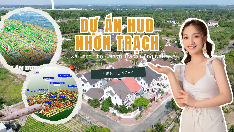 Cty Saigonland cần Bán nhanh nền Liên Kế 150m2 thuộc dự án Hud Nhơn Trạch