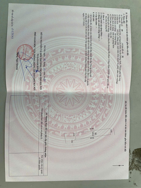 143,5M ĐÔNG ANH 2 MẶT ĐƯỜNG TRƯỚC SAU - GIÁ ĐẦU TƯ