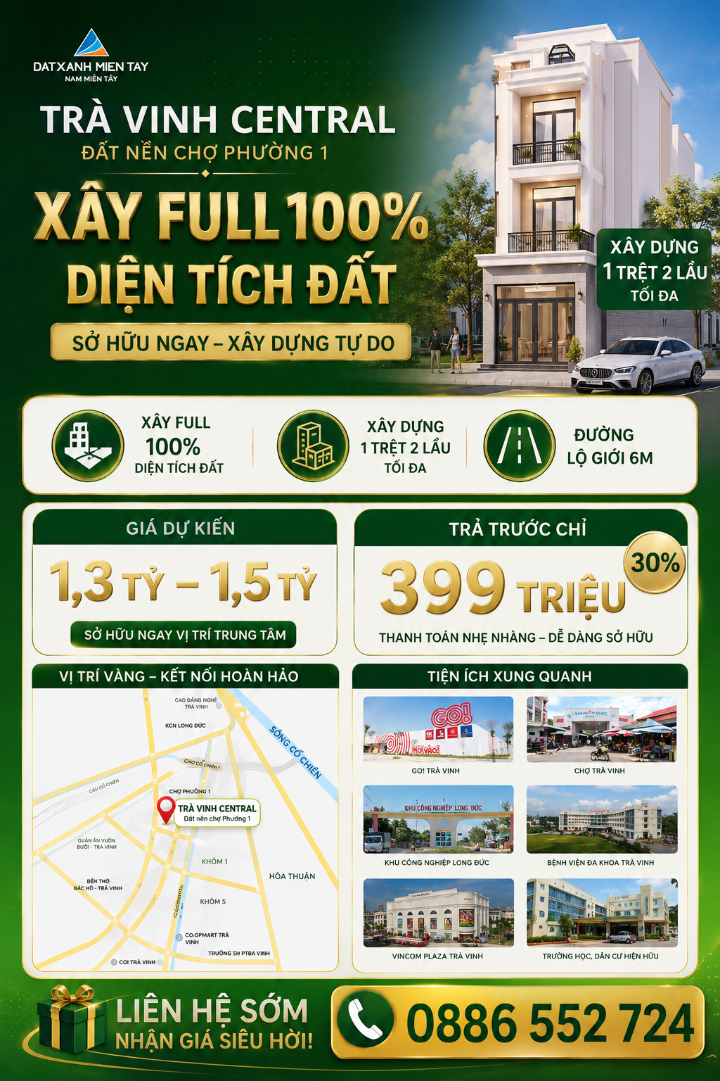 🔥SIÊU PHẨM MỚI RA MẮT NGAY TRUNG TÂM TRÀ VINH🔥
