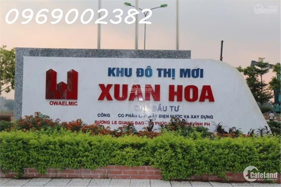 Bán Shophouse KĐT Mới Xuân Hòa, Phúc Yên, Vĩnh Phúc, DT 120m2 xây 4 tầng, giá 5,4 tỷ