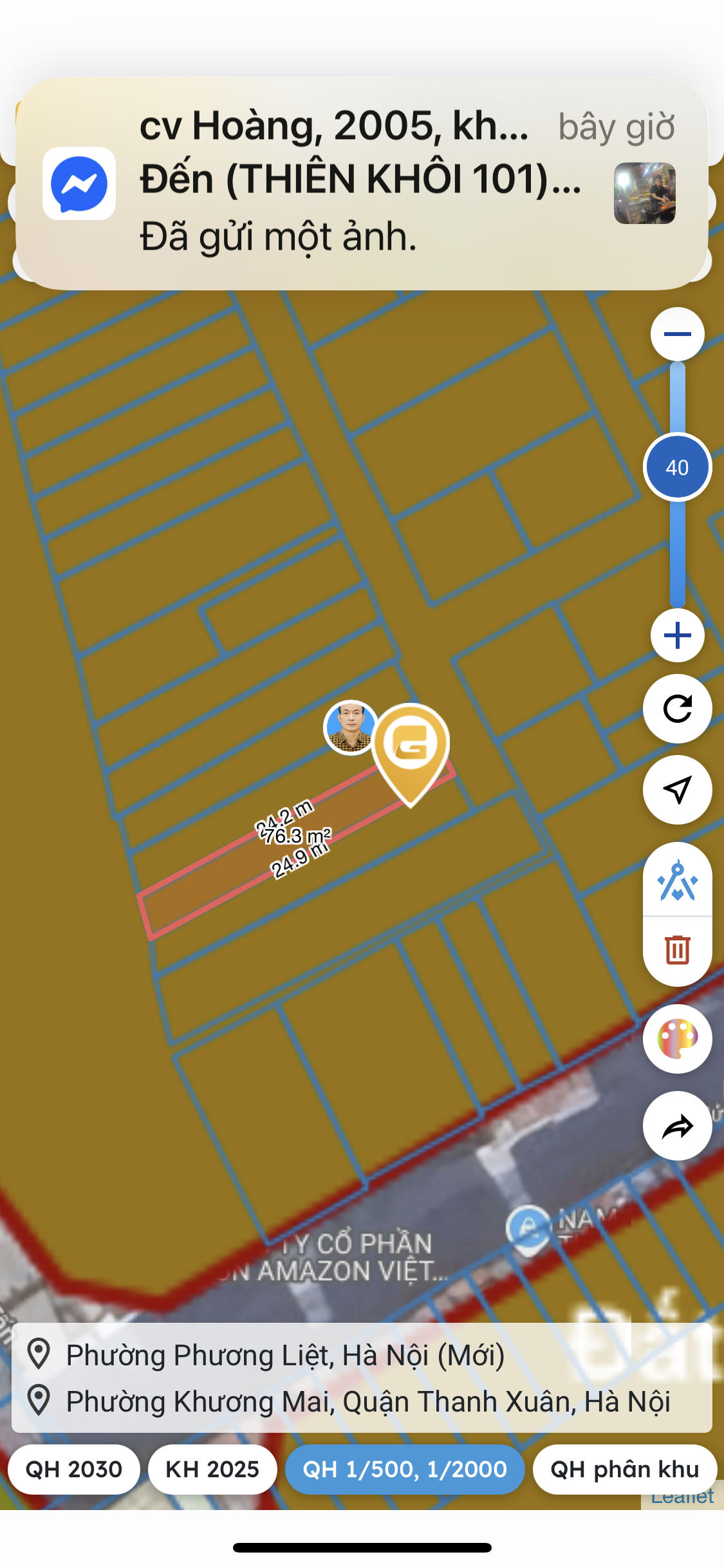 Bán nhà Lê Trọng Tấn, Than Xuân 73.6m² ngang 3m giá 16.8 tỷ