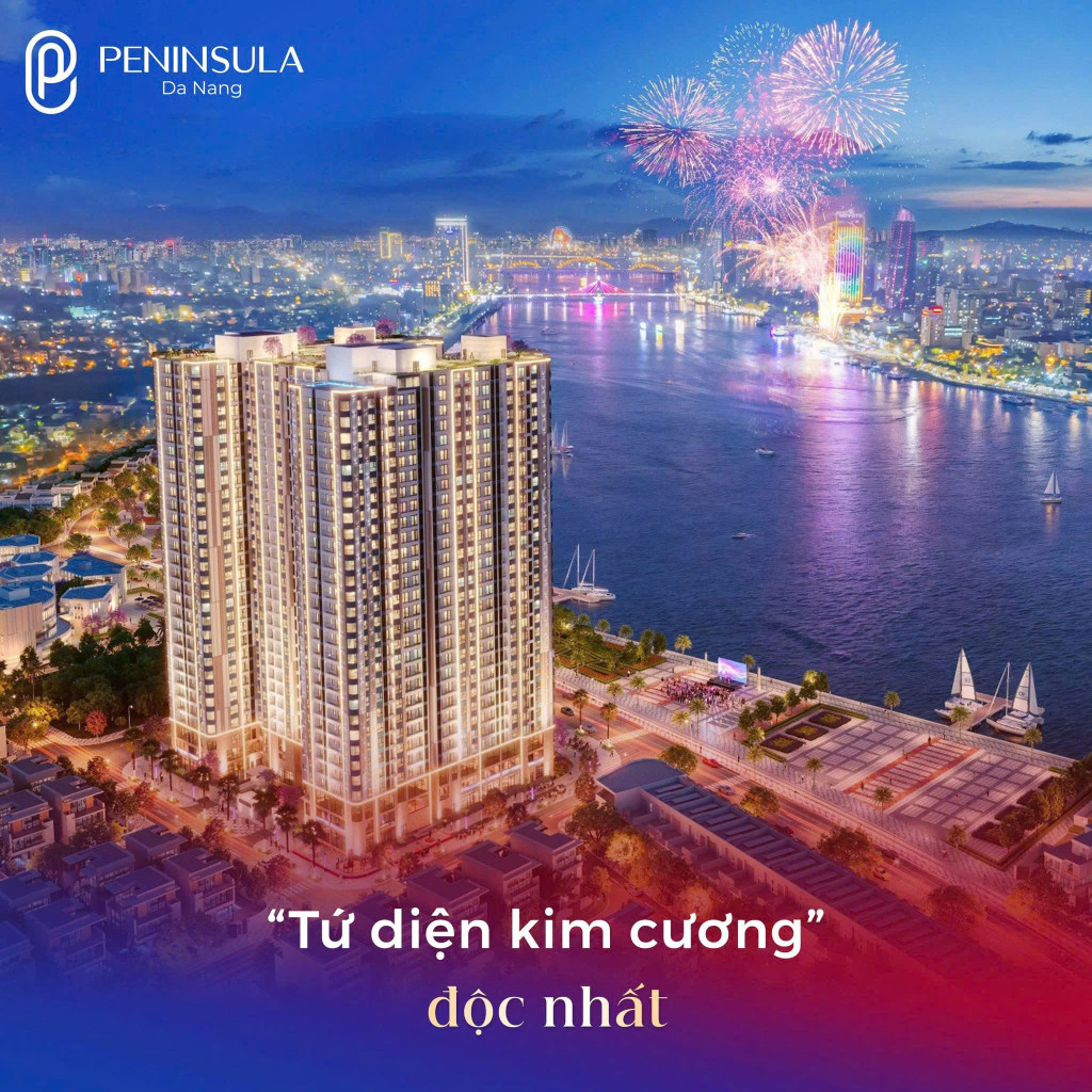 Peninsula đà nẵng chỉ từ 3tỷ/căn sở hữu căn hộ hạng sang mặt sông hàn