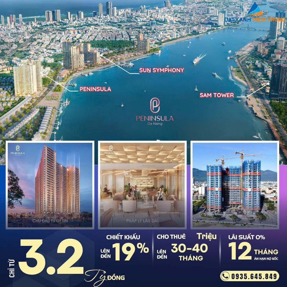 HOT! QUỸ CĂN HỘ PENINSULA ĐÀ NẴNG – Chỉ Từ 4 TỶ  CHIẾT KHẤU ĐẾN 18%