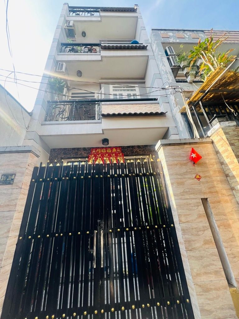 BÁN NHÀ 4 TẦNG - 4PN - LÊ VĂN QUỚI GIÁP TÂN PHÚ - SỔ HỒNG RIÊNG
