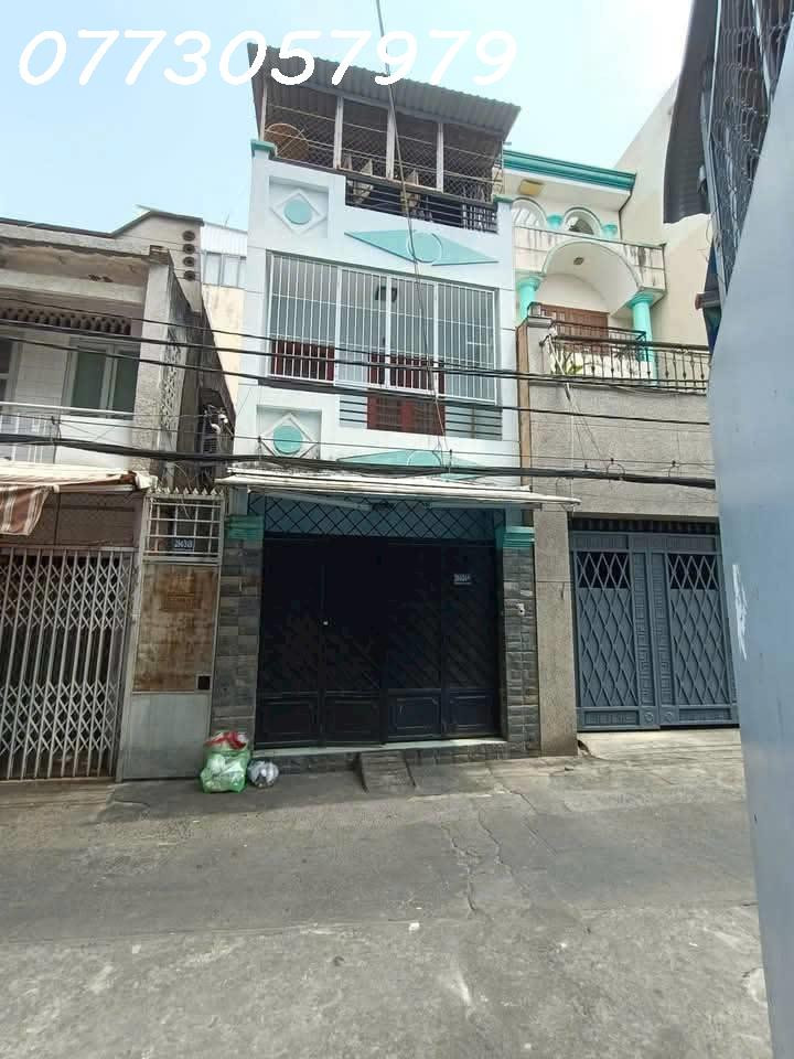 BÁN NHÀ HẺM XE HƠI LÊ VĂN SỸ – QUẬN 3, 4x15M, 3 TẦNG CHỈ 11TỶ6