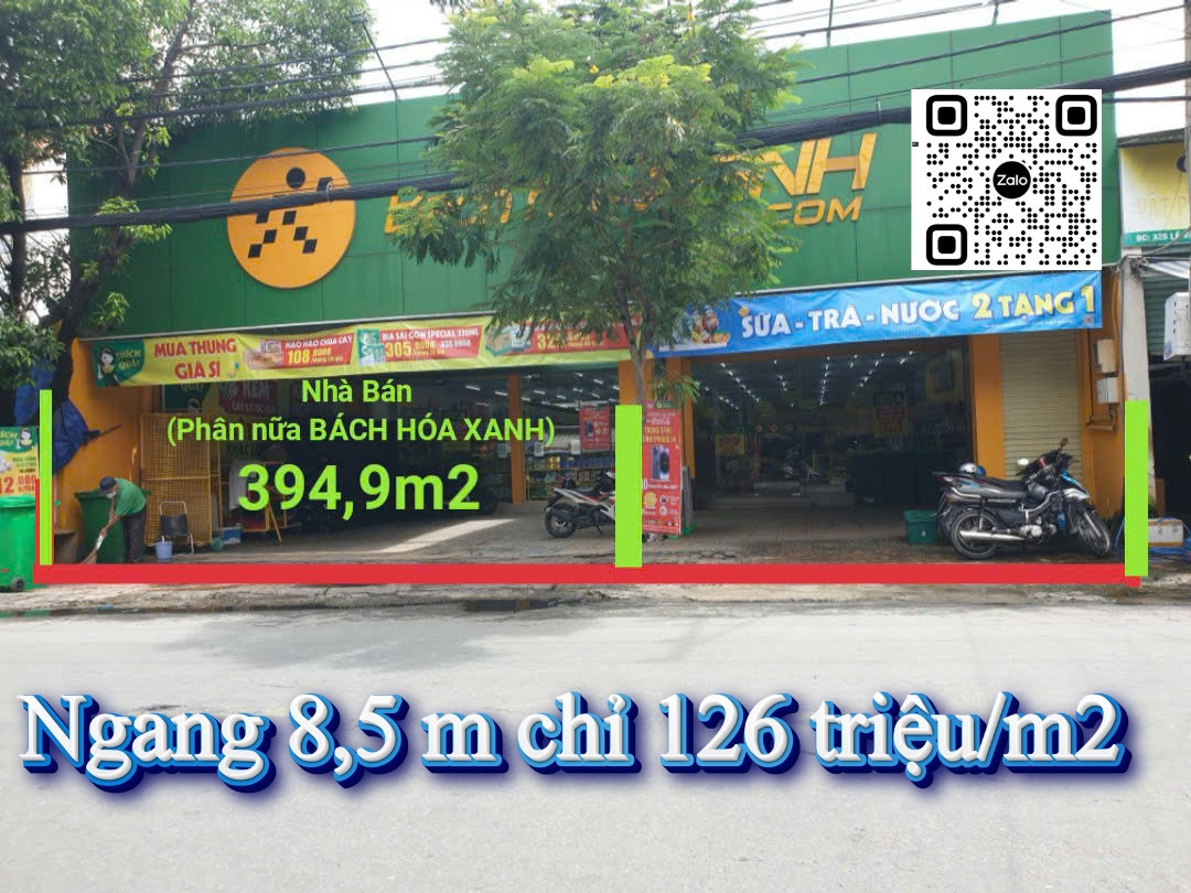 📢 CHÍNH CHỦ BÁN ĐẤT MẶT TIỀN LÊ VĂN THỊNH, NGANG 8,5 M chỉ 126 triệu/m2