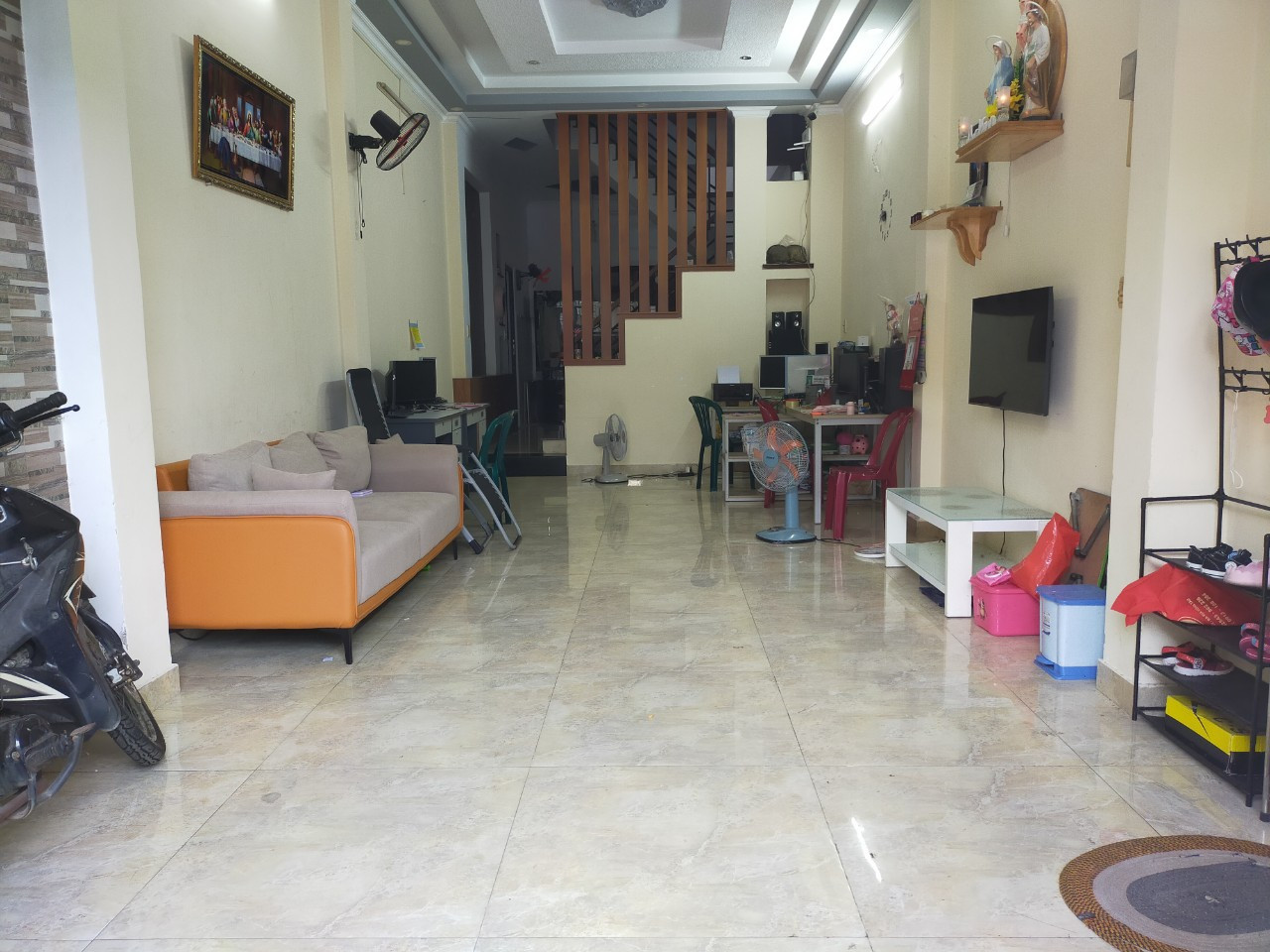 Bán Nhà 71M2 Nở Hậu 4PN,2WC Đường Lê Văn Thọ GV Giá 5,5 Tỷ