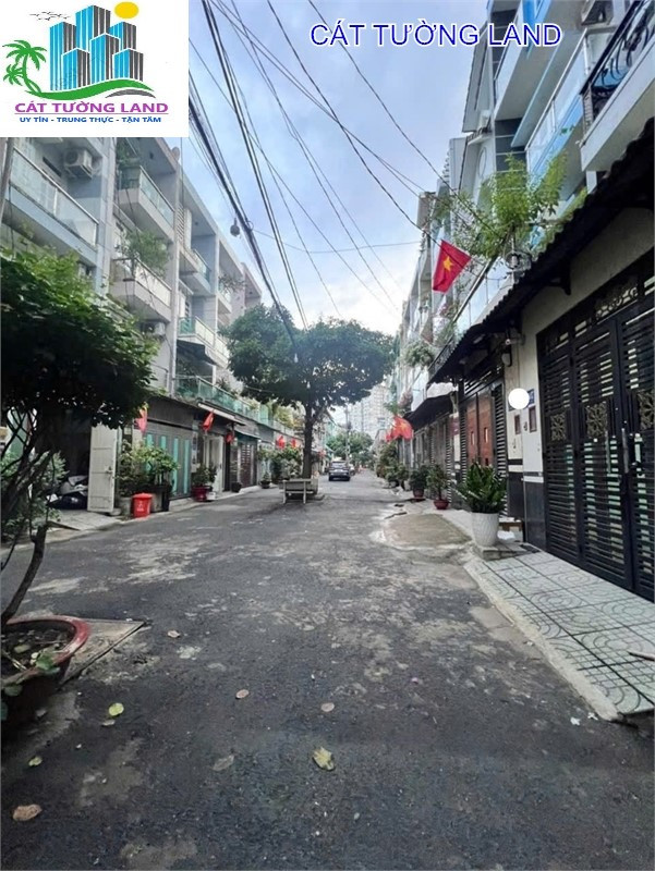 Hẻm 10m Khu Cao Tầng Lê Văn Thọ. Nhà 4x14m, 5 Tầng, giá chỉ 7.55 tỷ