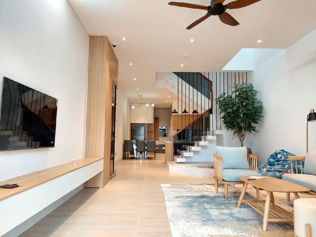 🔥BÁN nhà 3 tầng Lê Văn Thủ _ KĐT Nam Việt Á‼️ 105m2🥰ĐANG CHO THUÊ 40TR/THÁNG💰14.X TỶ