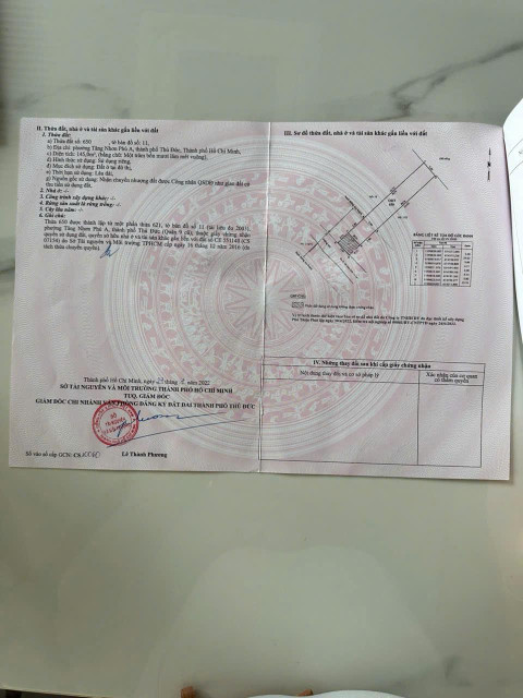 CHÍNH CHỦ Bán Nhanh Lô Đất Tại Đường Lê Văn Việt, Phường Tăng Nhơn Phú A, Tp Thủ Đức, HCM