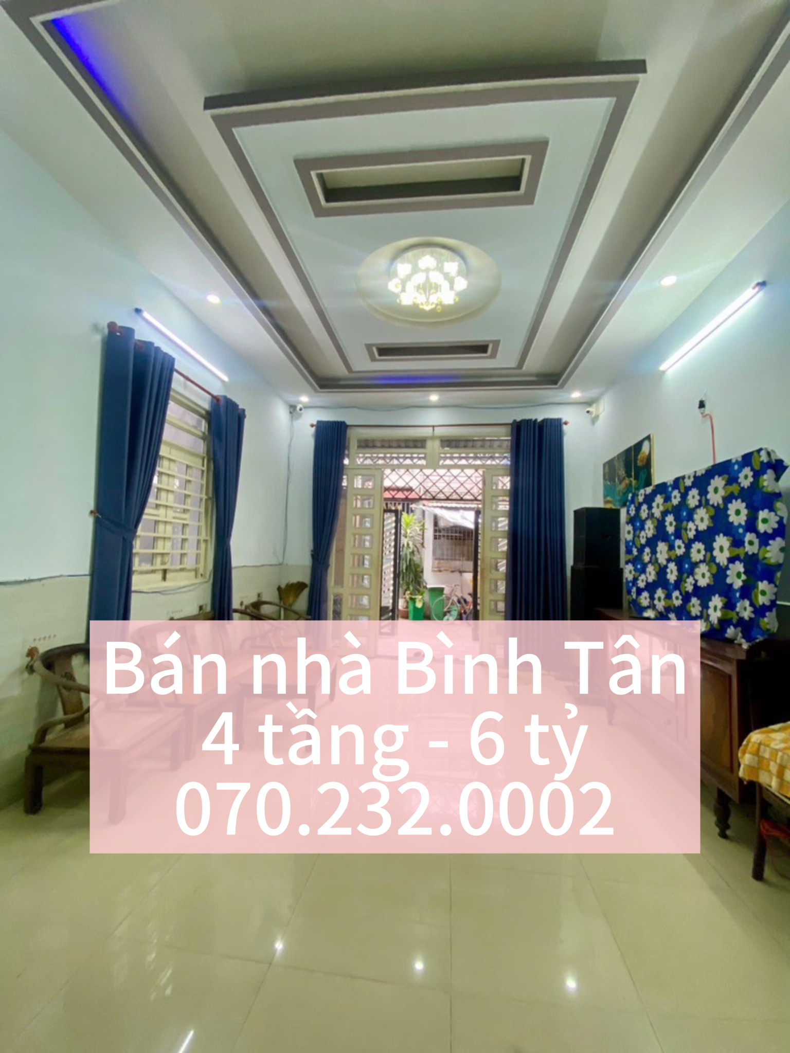 Bán nhà Bình Tân Liên Khu 2-10 - 4 tầng 4.3x15 - 6 tỷ