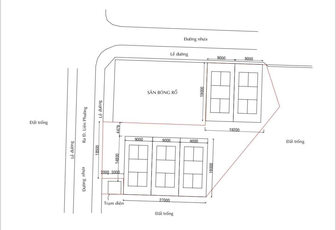 BDS HVL CHO THUÊ ĐẤT 1800m2 Liên Phường Q9 Khu dân Cư Khang Điền ( safira ) thích hợp sân pickepall