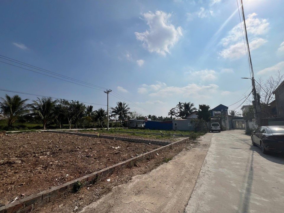 BÁN ĐẤT PHÂN LÔ LÂM ĐỘNG – THUỶ NGUYÊN – 2 MẶT NGÕ – MT 10M – GIÁ 3,35 TỶ
