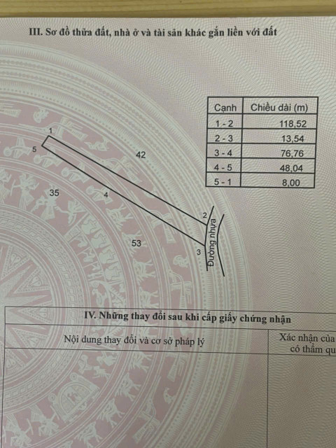 Bán đất Mt nhựa quy hoach phủ hồng. Tỉnh lộ 328