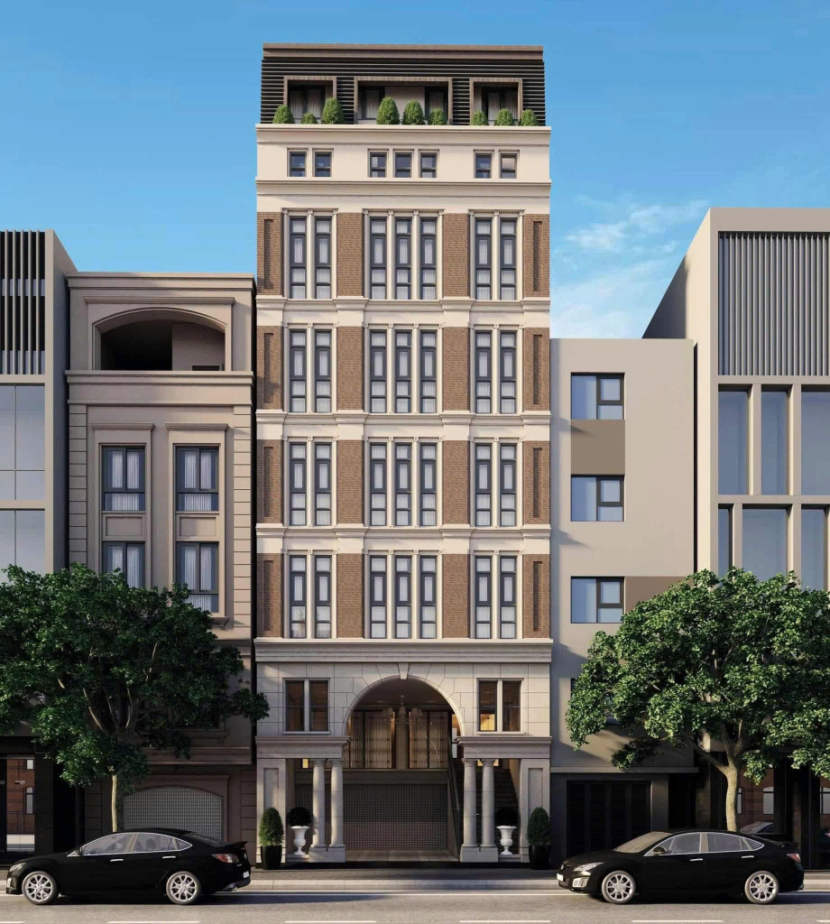 BÁN TÒA APARTMENT LIỄU GIAI, BA ĐÌNH- 305M² x 8T THANG MÁY- DÒNG TIỀN 5 TỶ/NĂM- GIÁ 150 TỶ