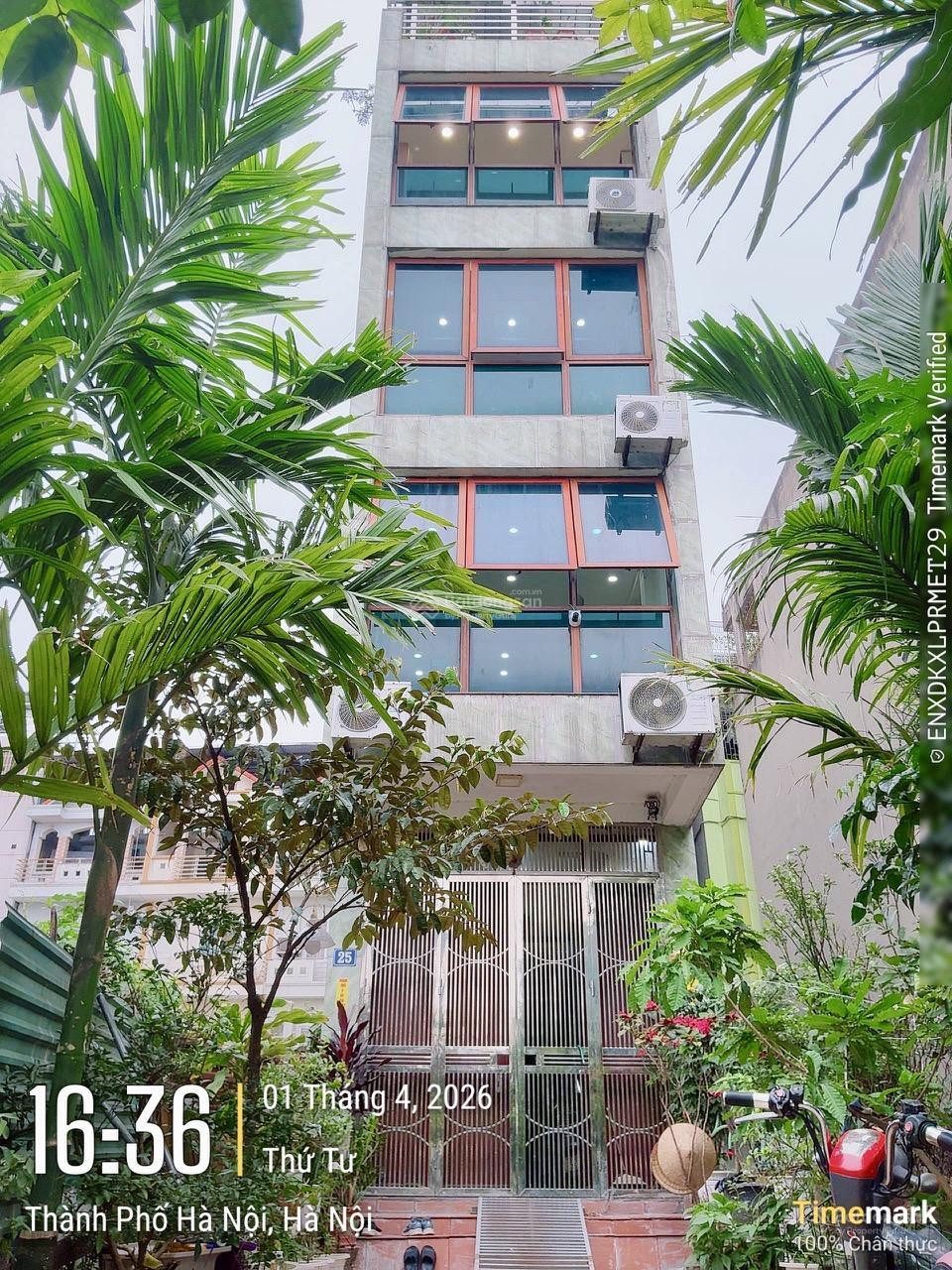 Cho Thuê Nhà Mặt Hồ Linh Đàm - Hoàng Mai 50M² 5,5 Tầng 9 Ngủ Full Nội Thất - Ở, Kinh Doanh - Giá Thuê 39tr