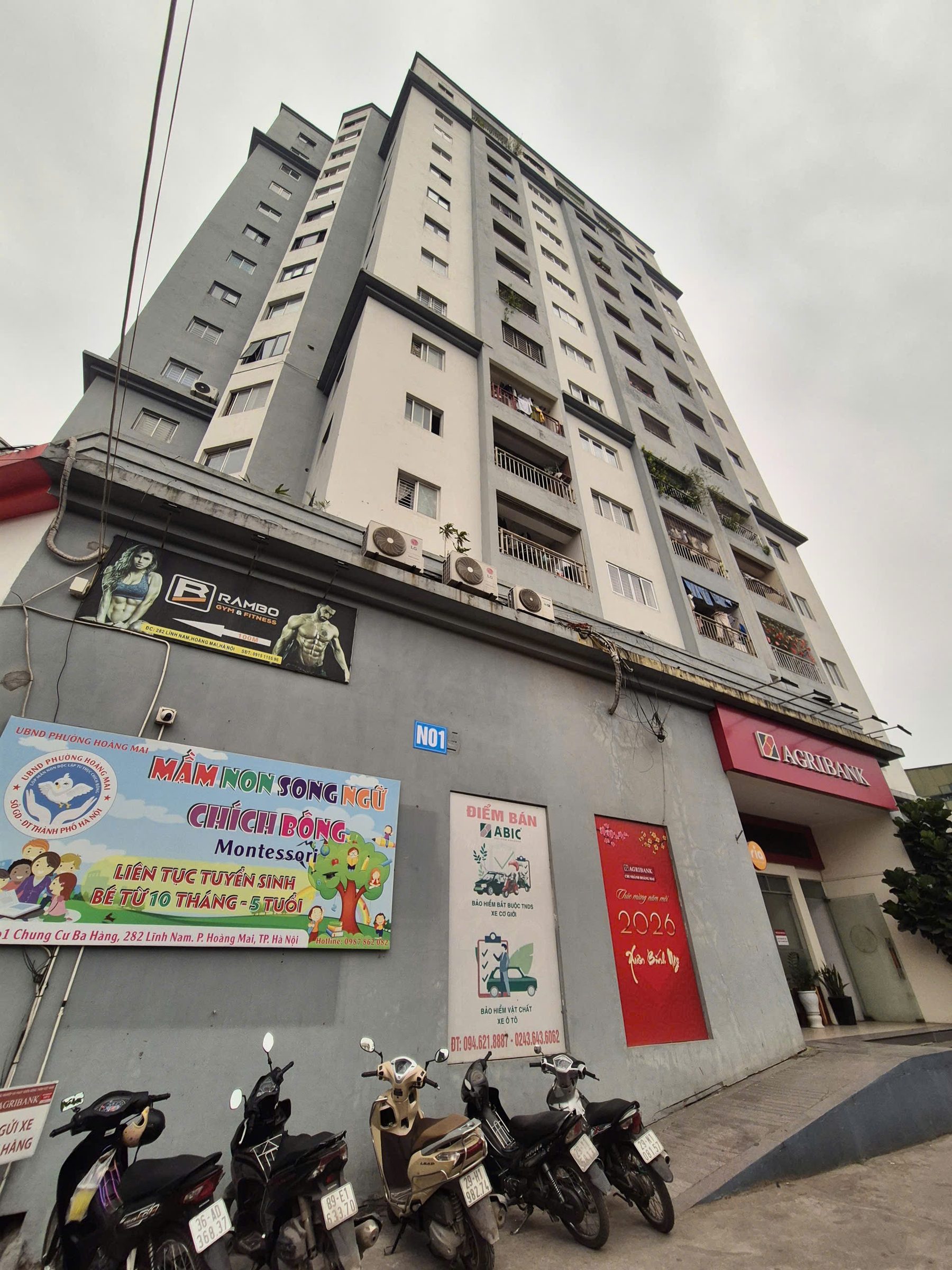 Bán CC 282 Lĩnh Nam, 2pn+1 đã làm nội thất đẹp. (Thông tin Thật)