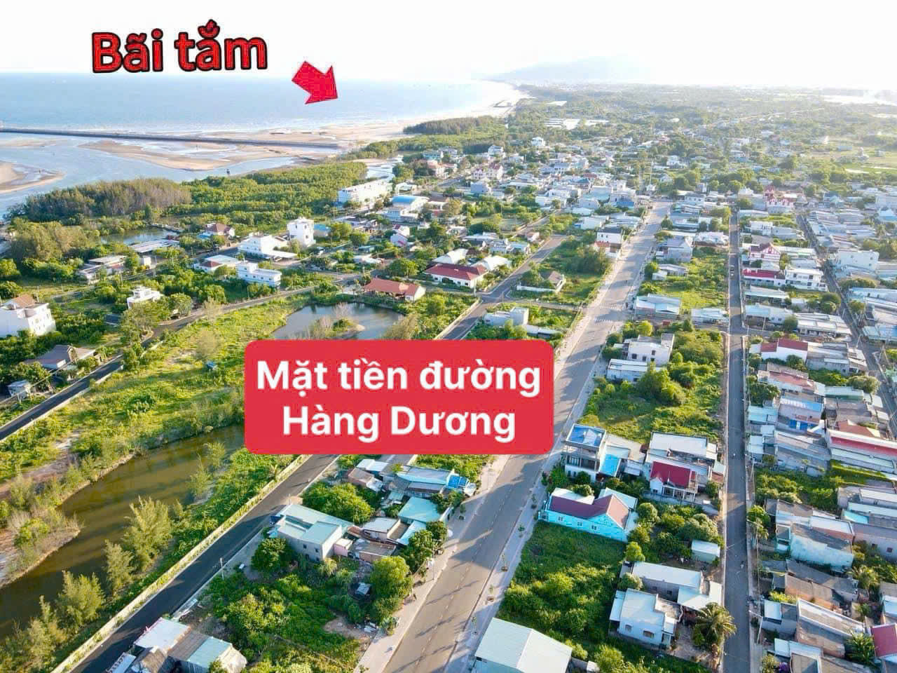 BÁN NGỢP LÔ ĐẤT VEN BIỂN LỘC AN – MẶT TIỀN ĐƯỜNG HÀNG DƯƠNG 20M