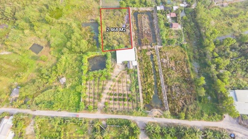 Bán Đất 2468m², Đối Diện KDL Song Long, Long Phước Q9, Giá 9.7triệu/m2