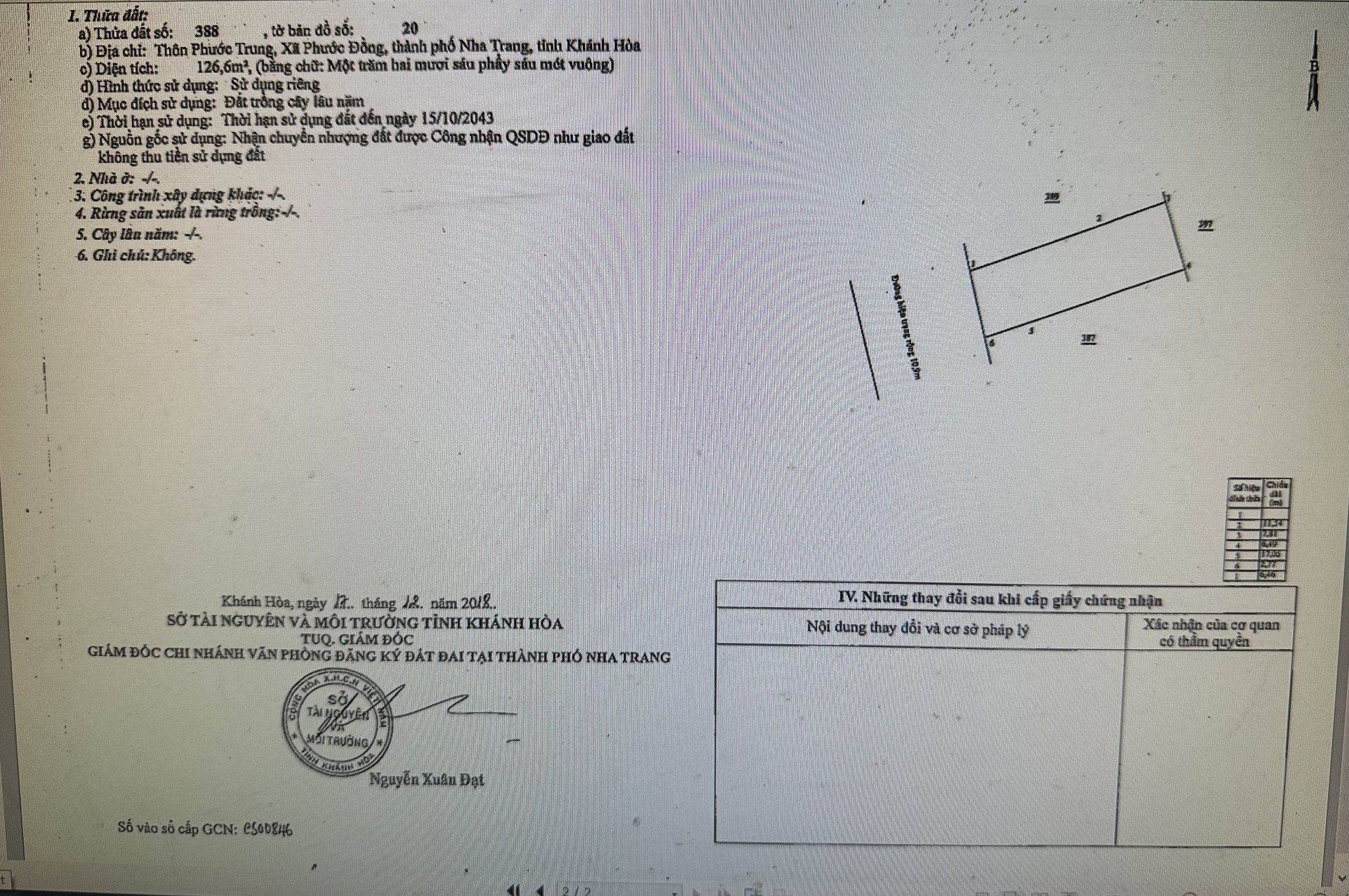 Bán nhà mặt tiền đường Lư Giang (11m), Phước đồng, Nha Trang, Khánh Hòa