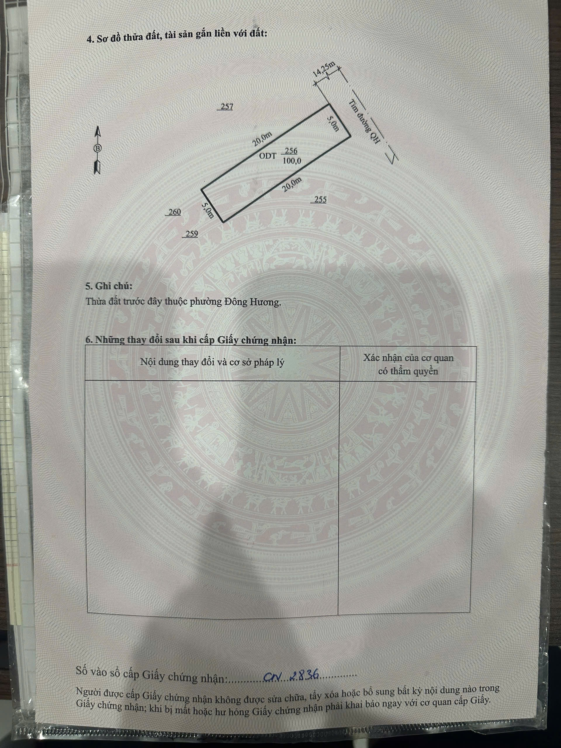 🔥 RA HÀNG LÔ ĐẤT ĐẸP MBQH 217 – P. HẠC THÀNH, TP THANH HOÁ