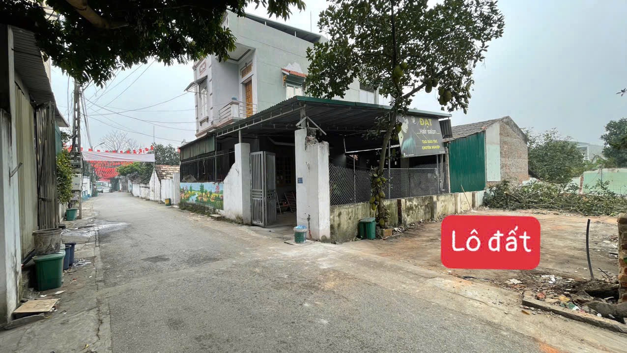 BÁN ĐẤT ĐẸP TDP GÒ NỌI-LÝ THÁI TỔ-ĐỊNH TRUNG DT100,5m MT5,10m SÁT SÂN VẬN ĐỘNG GIÁ 2,35 TỶ 0988296228
