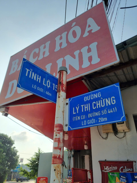 (B409) Đất mặt tiền Lý Thị Chừng, xã Phú Hòa Đông, dt 2.197m2, thổ cư 500m2, đất ở hiện hữu, chỉ 8tr/m2
