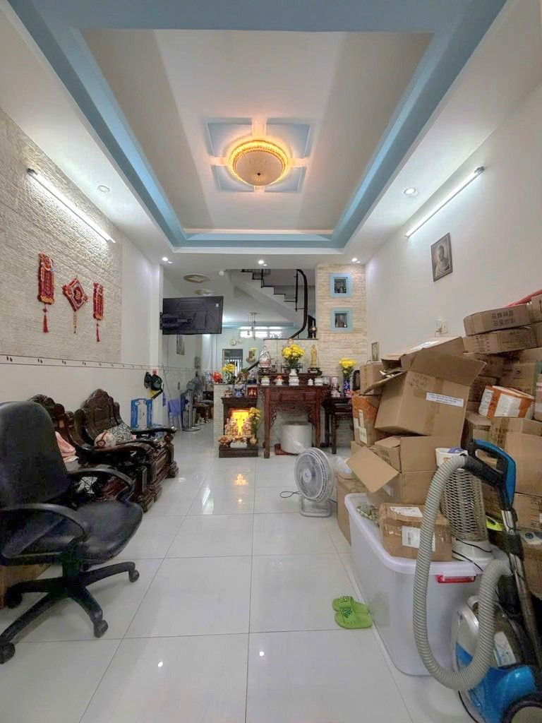 BÁN NHÀ ĐẸP 2 MẶT HẺM SÁT LÊ VĂN QUỚI - NGÃ TƯ 4 XÃ - ÔTÔ - ( 4X15M )