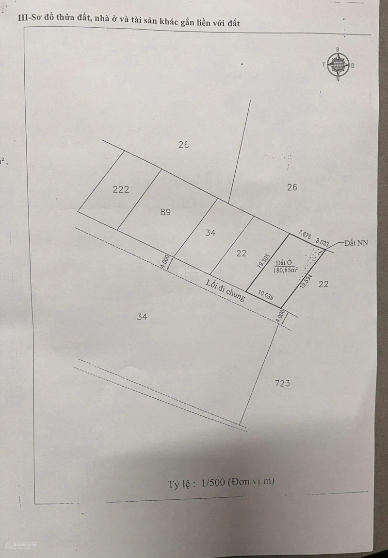 Bán đất đường Mai Anh Đào