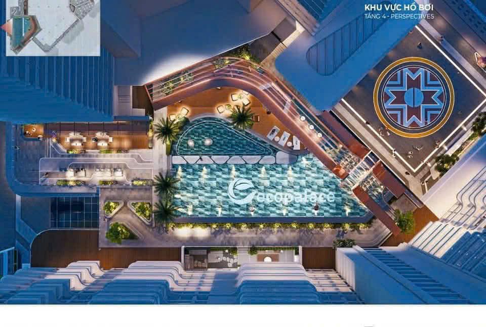 Ra mắt căn hộ sân vườn Eco Palace – chỉ 1 tầng đặc biệt sở hữu ban công rộng, có lối đi ra hồ bơi