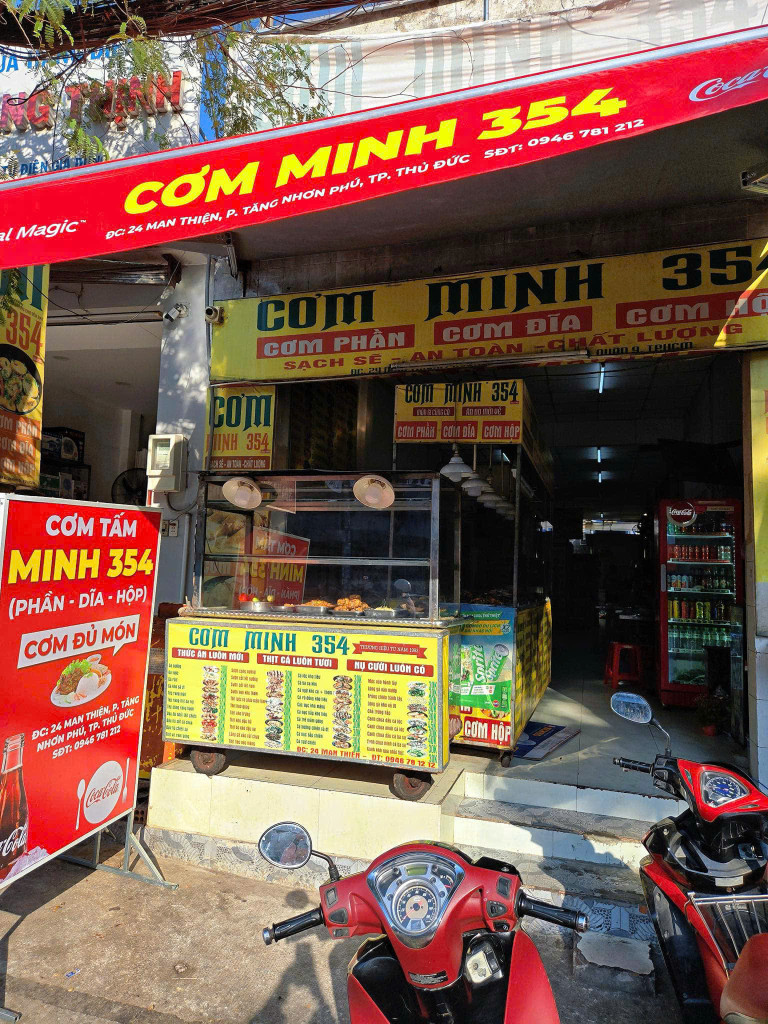 CẦN SANG NHƯỢNG QUÁN CƠM Mặt tiền đầu đường Man Thiện q9 tp Thủ Đức