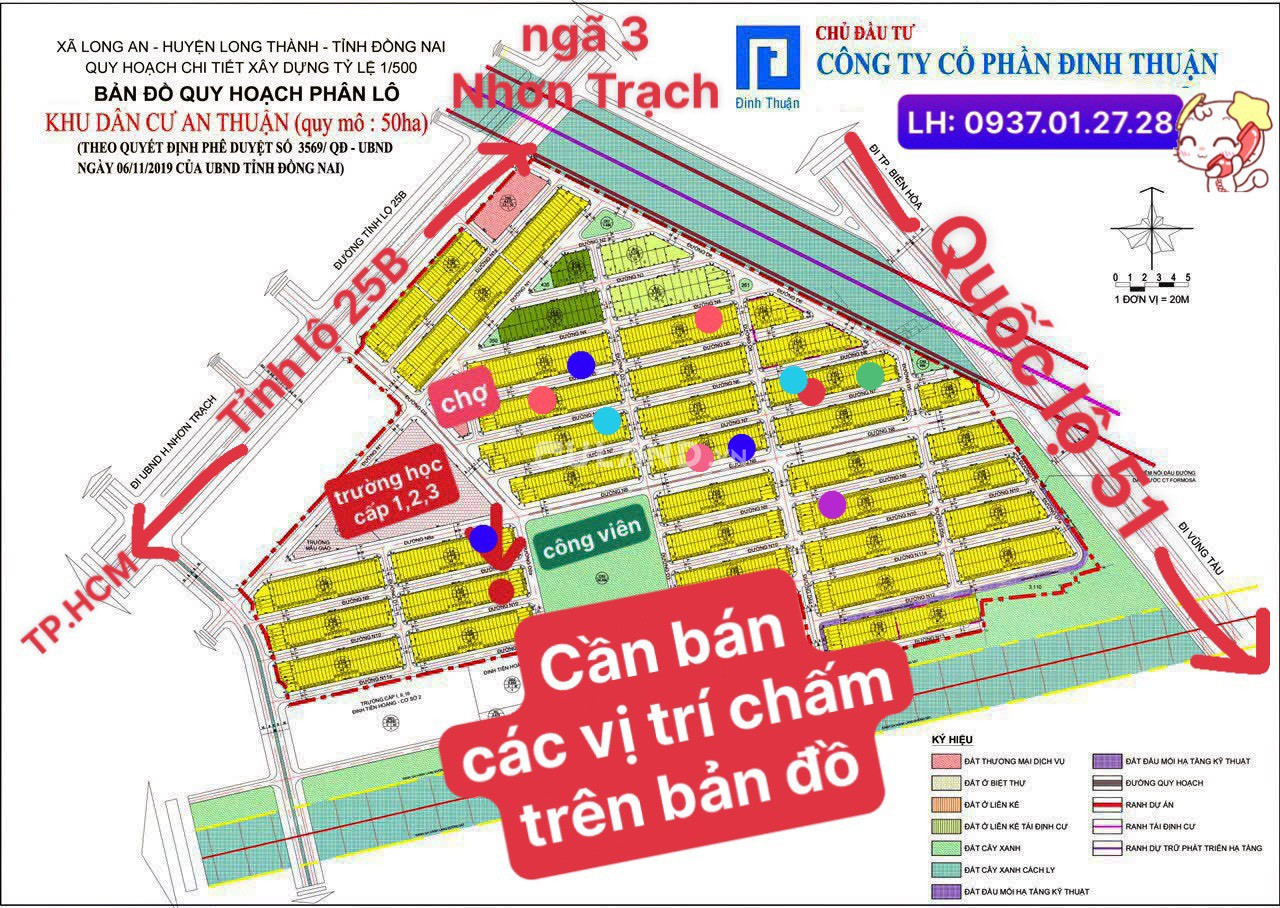 Còn vài nền giá tốt KDC An Thuận Long Thành cách 25C có 1km -0937012728