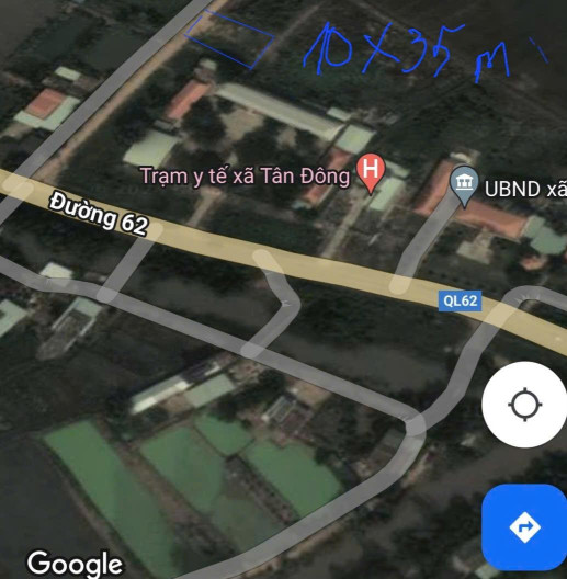 Chính Chủ Bán 2 Lô Liền Kề - SỔ HỒNG RIÊNG - Ấp 3 Xã Tân Đông, Huyện Thạnh Hóa, Long An