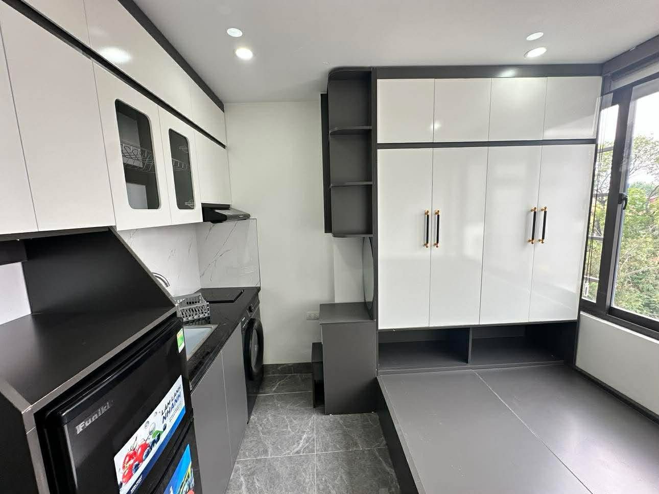 💥🎯🌏 Chỉ💰 17.2 tỷ, bán TOÀ CHUNG CƯ MINI Minh Khai 75m² x 7 tầng, Thang máy, DÒNG TIỀN 100 TRIỆU /THÁNG.Gần Phố Vọng, khu Bách Kinh Xây