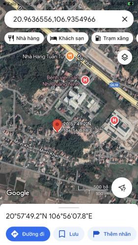 Bán đất chính chủ 668m2, mặt tiền 16m, Đại Yên, Hạ Long, Quảng Ninh, giá 10 triệu/m2