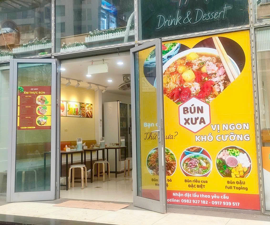 CHUYỂN NHƯỢNG QUÁN BÚN XƯA – SH11 PARK 7, TIMES CITY