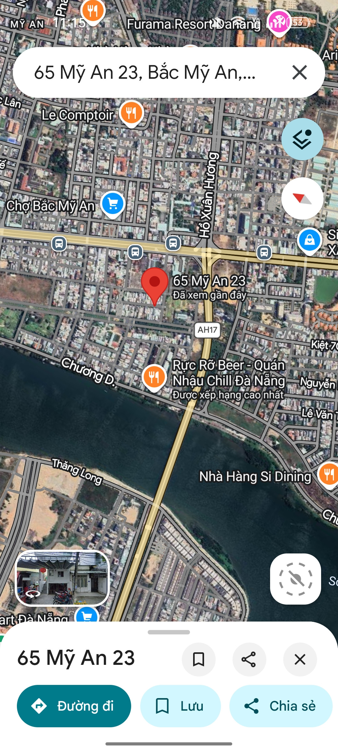 Bán đất Mỹ An 23, gần Biển Mỹ Khê, gần Sông Hàn - Giá Tốt