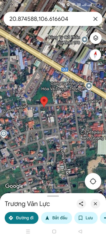 Đất mặt trục Trương Văn Lực, Lương Quán, Nam Sơn đường 12m trải nhựa chỉ 2,xx tỷ
