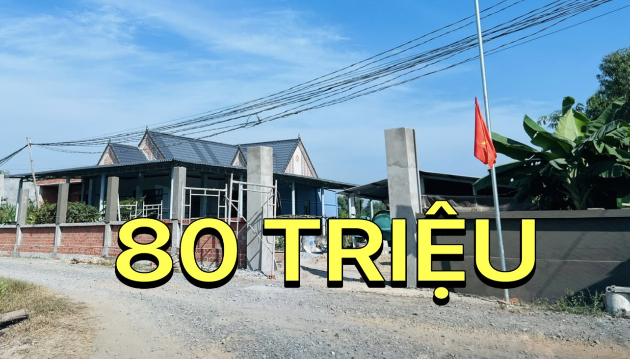 Chỉ 80tr sang tên ngay 170m2 thổ full, còn lại trả dần