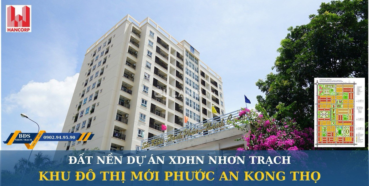Cần bán 10 nền dự án XDHN Nhơn Trạch chỉ từ 1ty050 Triệu / Nền sẵn sổ hồng riêng