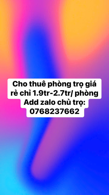 CHO THUÊ PHÒNG TRONG NHÀ CHUNG CƯ TẠI THANH NHÀN, HAI BÀ TRƯNG, HÀ NỘI