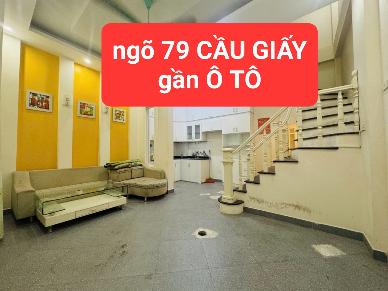 ngõ 79 CẦU GIẤY - 5 tầng, 3 phòng - gần Ô TÔ - 0859990768